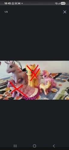 My Litte ponys colecionáveis VALORES NA DESCRIÇÃO