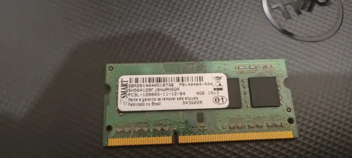 Memória RAM notebook 4 GB pc3l