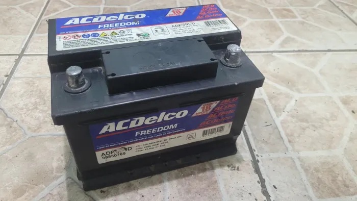 Bateria 60 amperes Ac Delco 