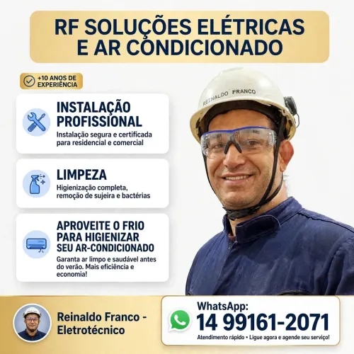 Rf Soluções Elétricas e Ar Condicionado 