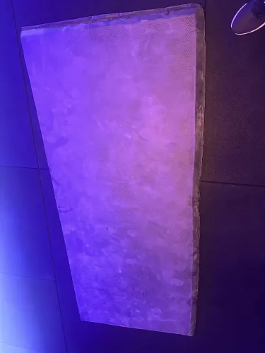 CHAPA BRUTA 2,10M X 1,10M X 40MM - PRETO