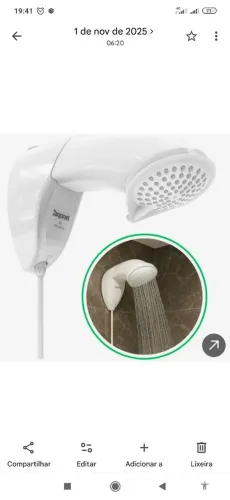 Ducha eletrônica ND 5500w 127v Zagonel