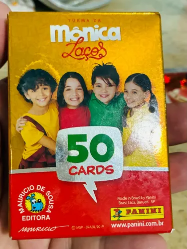 Cards turma da monica Laços Panini