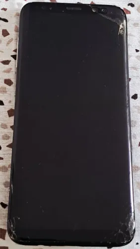 Samsung Galaxy S8 64GB Funcionando: Tela e Tampa Traseira Trincadas