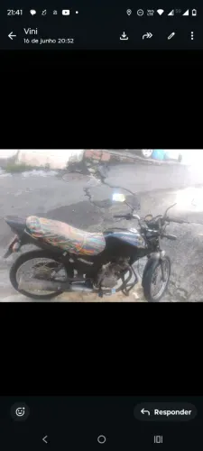 Moto cg fan 125 em dias 