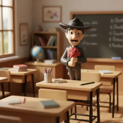 Boneco Professor Girafales - Turma do Chaves - coleção McDonald's