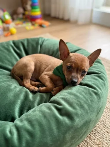 Pinscher machinho super brincalhão