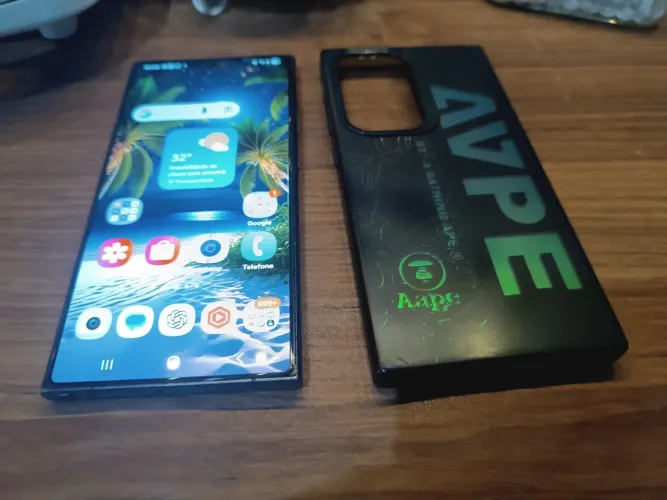 Samsung s24 ultra 512 gb de Memória Aceito troca Com volta pra mim