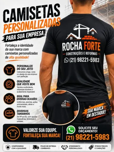 Uniforme personalizado! Sua narca.