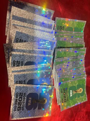Lote de Figurinhas FWC 7 e 8 | Taças Copa 2026