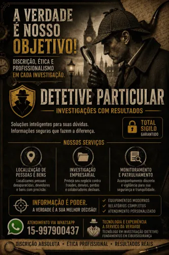 Detetive.