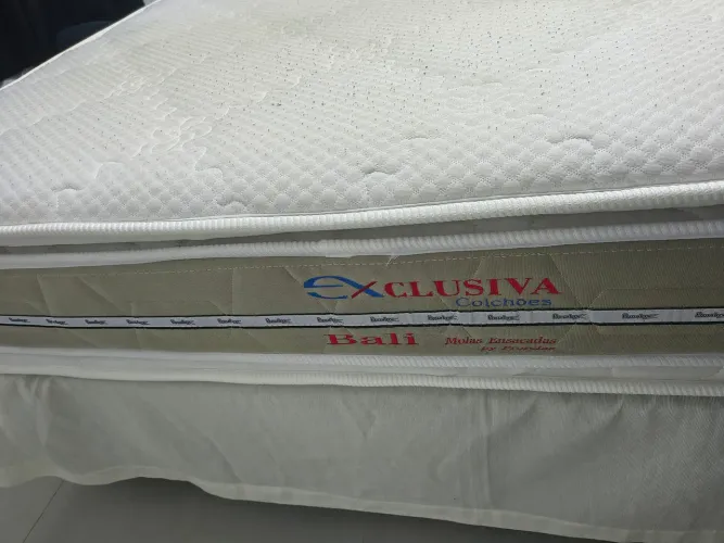 Cama Box Casal Padrão com molas ensacadas - sem frete
