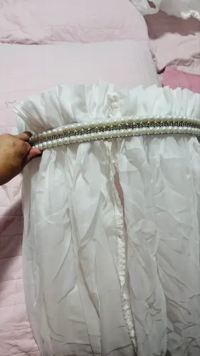 Dossel com tule para berço 
