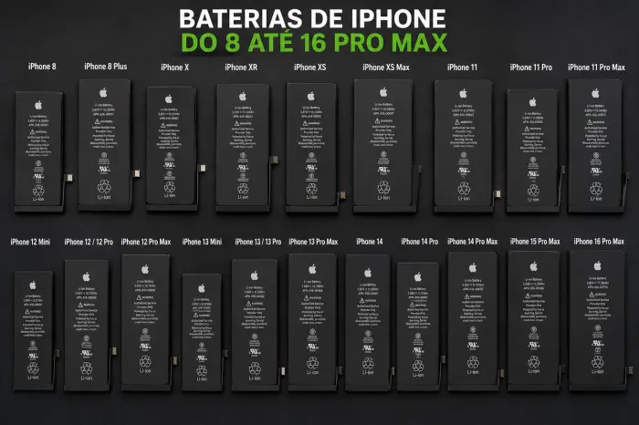 Bateria para iPhone