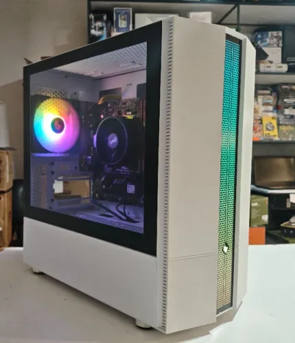 Pc gamer Ryzen 5 3400G, Radeon RX VEGA 11, 16GB ram DDR4, parcelo no cartão