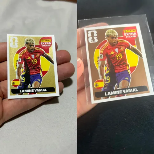 Figurinhas Legend GOLD e BRONZE do Yamal