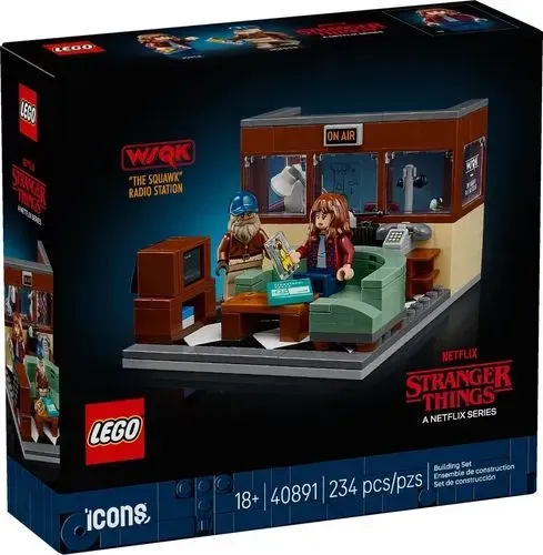 Lego 40891 Stranger Things: Wsqk Radio Station<br>Raro 234