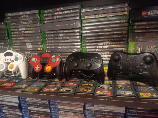 ControleNintendo wi u ge cube e wi pro vendo ou troco