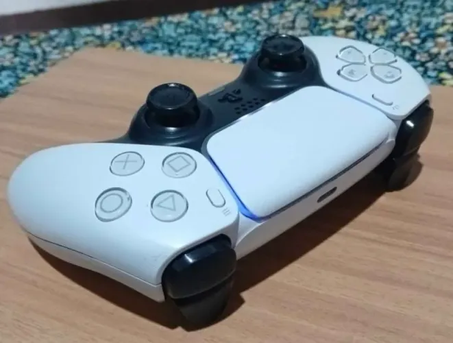 Controle PS5 funcionando perfeitamente