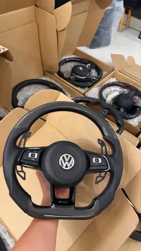Volante Volkswagen GTI Fibra de carbono