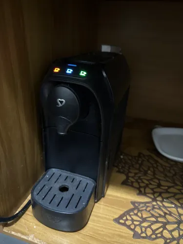 Máquina de expresso e chá