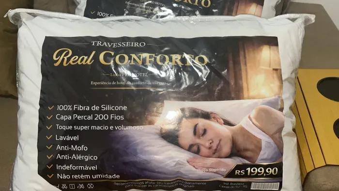 Kit com 2 Travesseiro - NOVO