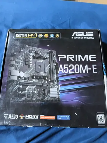 Placa-mãe Asus Prime A520m-e DDR4 - Estado De Nova