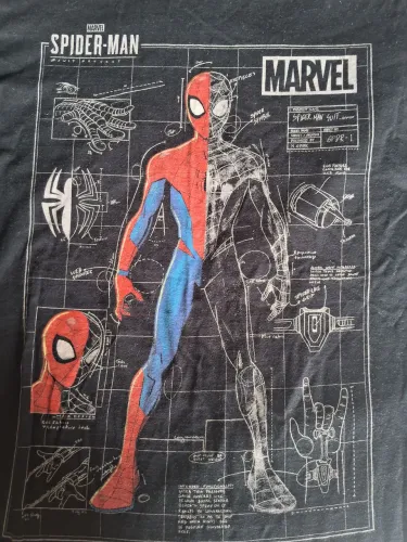 Camiseta homem aranha 