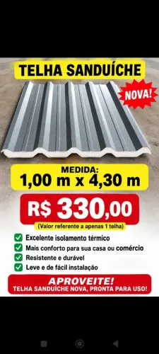 Telha sanduíche