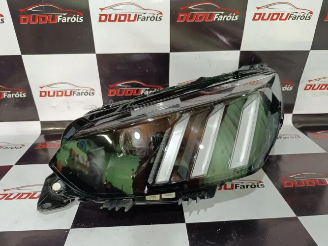 Farol Peugeot 208 Full led L/e 20/23 Original Usado Completo