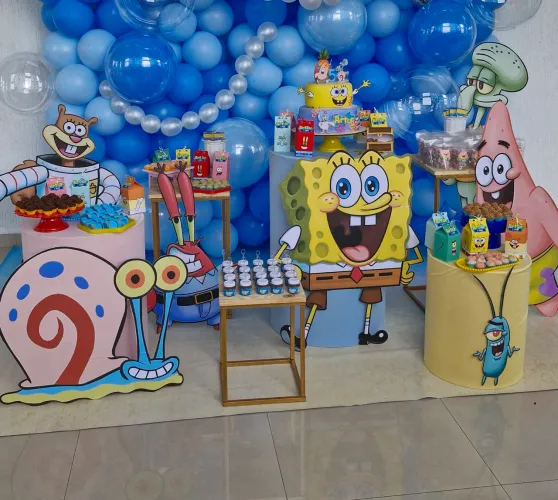 Display Bob Esponja Festa Aniversário