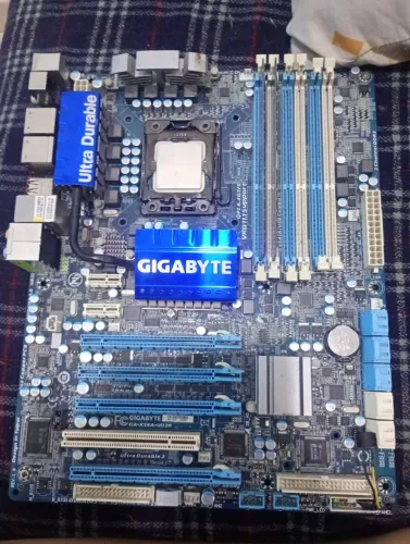 Placa Mae Gigabyte Ga X58a Ud3r + I7