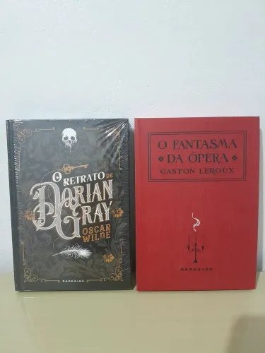 Livros o fantasma da opera e o retrato de dorian gray 