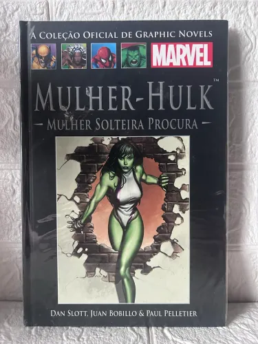 HQ MARVEL Mulher-Hulk - Vol: Mulher Solteira a Procura / Produto Usado/Ótimo Estado