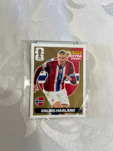 Figurinha da Copa HAALAND GOLD