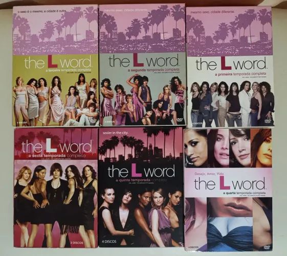 ***NÃO ACEITO OFERTAS*** The L Word temporadas completas ORIGINAIS!