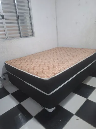 Cama box coxão de mola conjugado
