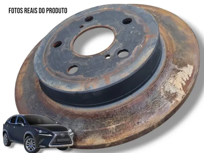Disco de freio traseiro Lexus NX 300h 2019 ORIGINAL