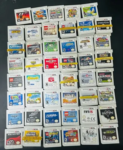 JOGOS NINTENDO 3Ds XL, New 3DS, New 3DS XL, 3DS Old, DSI XL - SEM CAPA - VER DESCRIÇÃO