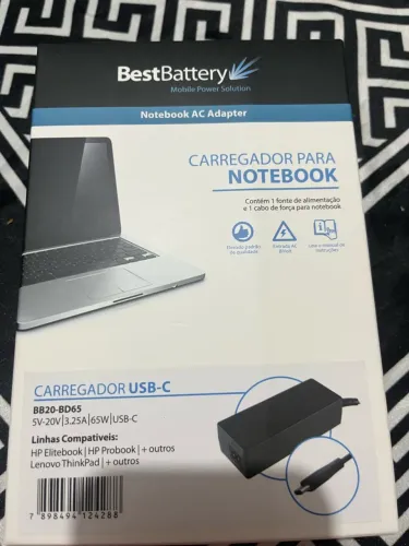 Carregador para notebook