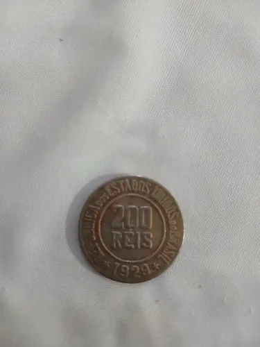 Moeda antiga 200 Reis-1929