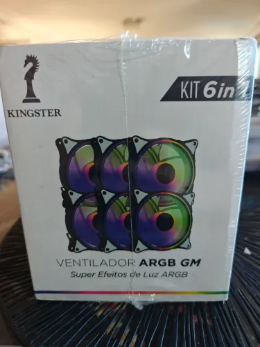 KIT 6 fans ARGB Kingster