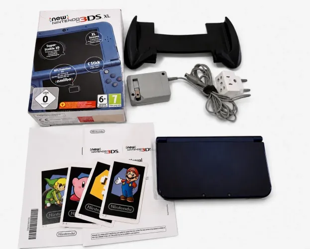 New Nintendo 3ds XL Tela Ips Desbloqueado 128 GB - Envio Olx Pay