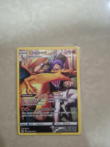 Carta Pokémon Charizard TG03/TG30 Origens Perdidas NM - Perfeita
