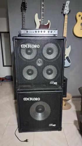 Kit Meteoro 400 MB Cabeçote+ Caixa 1x15 + Caixa 4x10 para Baixo
