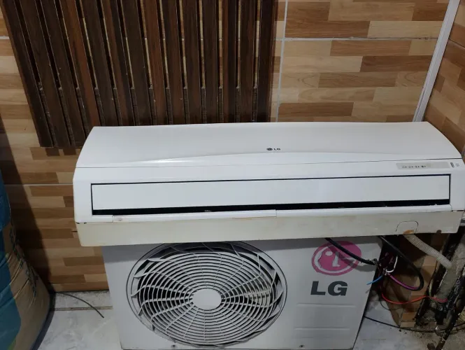 Ar condicionado 12btus lg. Gelando perfeitamente