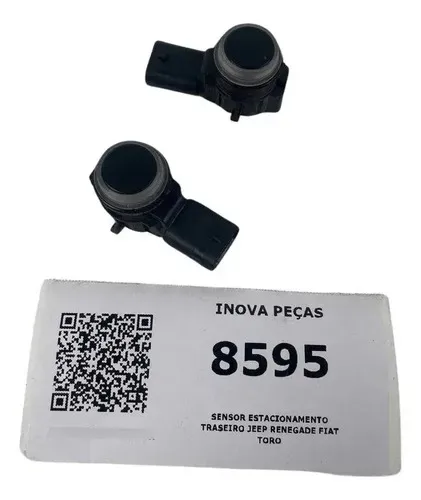 Sensor Estacionamento Traseiro Jeep Renegade Fiat Toro Preto
