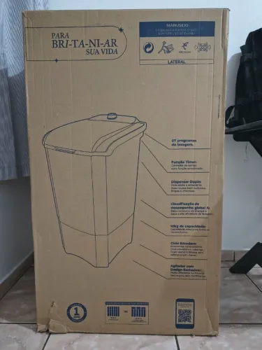 Máquina de Lavar Roupas Semi-Automática Britânia