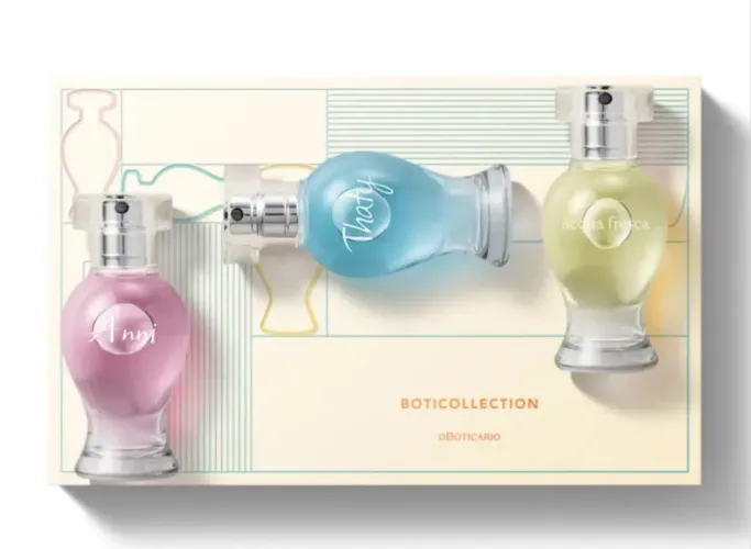 Kit de mini perfumes o Boticário