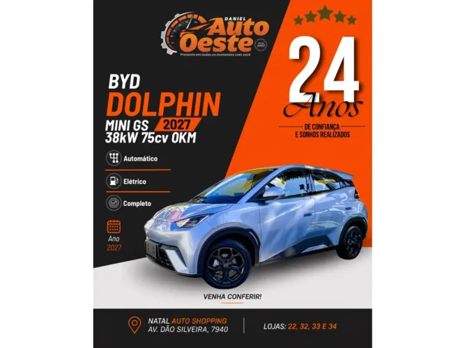 BYD Dolphin Mini (Elétrico) 2027